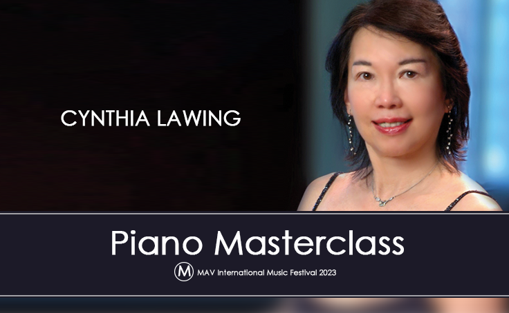 Cynthia lawing piano masterclass